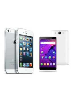 Buy 2 in 1 Bundle Offer, Apple iPhone 5 16GB, With Free Lukka Smartphone